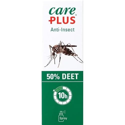 Care Plus Spray Anti-Insectes, À Base de 50% de DEET, Pour Toutes les Destinations, 10h de Protection, Pour 1 Adulte, 60 ml – vue 2