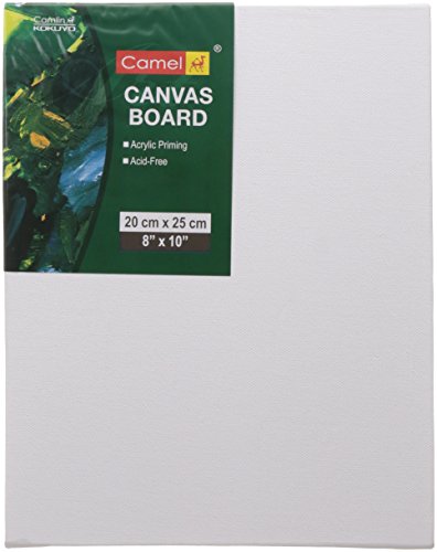 Camel Camlin Kokuyo Canvas Board - 20cm x 25cm