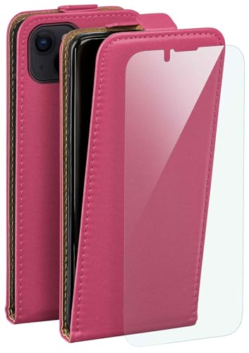 Protection 360 iPhone 13 housse antichoc rose et film inclus