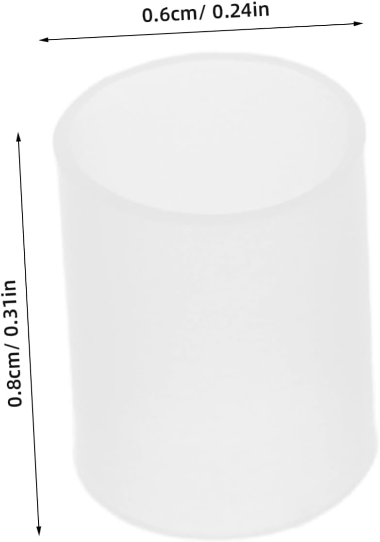 SOLUSTRE 500G Clear Pillow Pipe Stuffing TPE Polymer Filling for Pillow Inserts Soft and Comfortable Enhances Sleep Quality Breathable and for