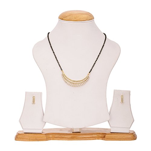 Image of ZENEME Gold Plated and American Diamond Bangle Set for Women & Girls