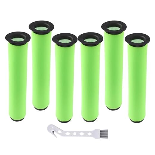 Ersatzfilter für Gtech Air Ram K9 MK2, Filter für Gtech Ersatzteile, kompatibel mit G Tech AirRam MK2 schnurlosen Stick-Staubsaugerfiltern, 6 Packungen