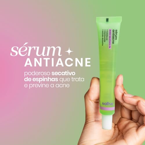 Sallve Sérum Antiacne 35G - Ácido Salicílico 2%