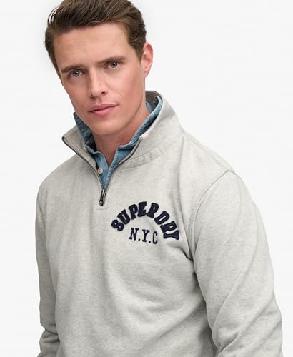 Sweatshirt à col rond zippé Superdry Vintage Athletic - vue 4