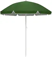 Guarda-sol de Praia 2,20 m com Proteção UV, Altura Ajustável 1,80–2,30 m e Bolsa para Transporte