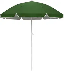 Guarda-sol de Praia 2,20 m com Proteção UV, Altura Ajustável 1,80–2,30 m e Bolsa para Transporte