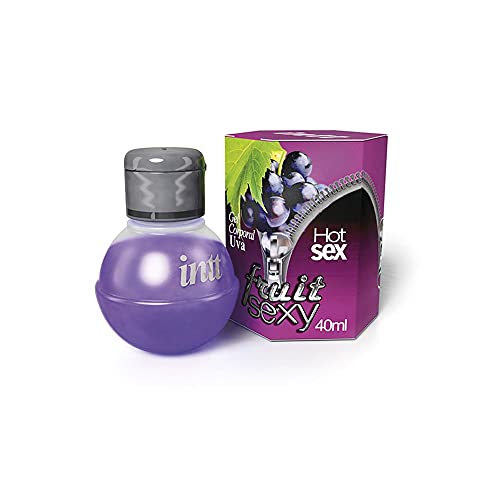 Gel Beijável Para Sexo Oral Fruit Sexy – Uva – 40ml – Intt
