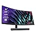 Produktbild HUAWEI MateView GT 34'' (86,40cm) Curved Gaming Monitor mit SoundBar, 165Hz, 4ms (WQHD 3440 x 1440, 21:9,1500R, Dual Mics, USB Type-C, HDMI, Display Port), Eye Comfort,Deutsche Version, Schwarz