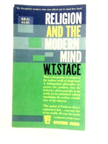 Religion and the modern mind (Keystone books) B0007DLTYG Book Cover