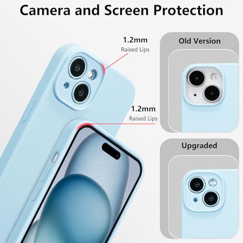 Coque iPhone 15 Plus silicone anti rayures et protection objectif - 4
