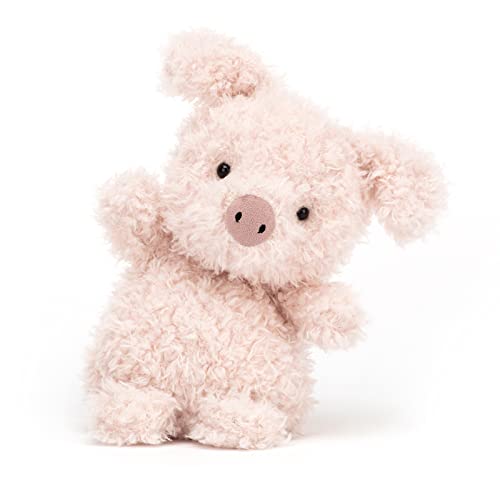 Jellycat Little Pig Stuffed Animal, 7 inches - Farmyard Plush Toy - Classic Children's Gift image 9