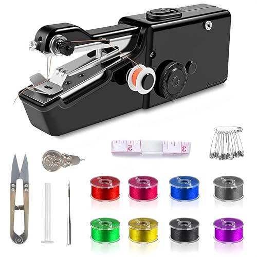 Ababila Handheld Sewing Machine,Sewing Machines for Beginners,Portable Electric Mini and