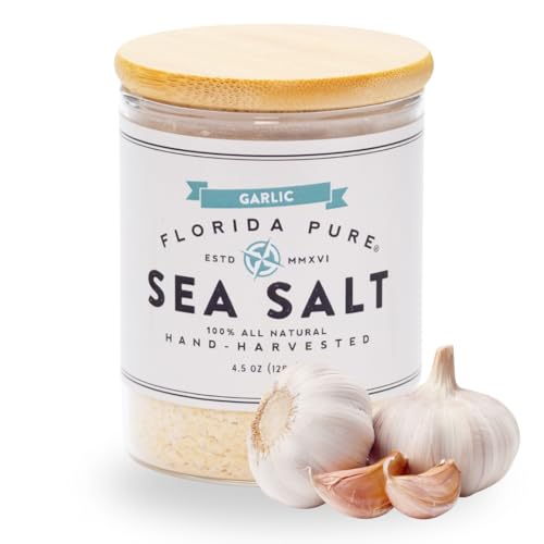Garlic Sea Salt 4.5 oz Jar miniatura 1