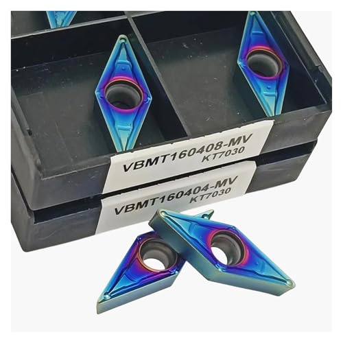 VBMT160408-MV KT7030 plaquettes de tournage en carbure pour acier lot de 10