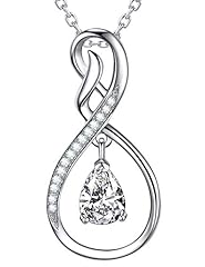 E April - Simulated Diamond Necklace