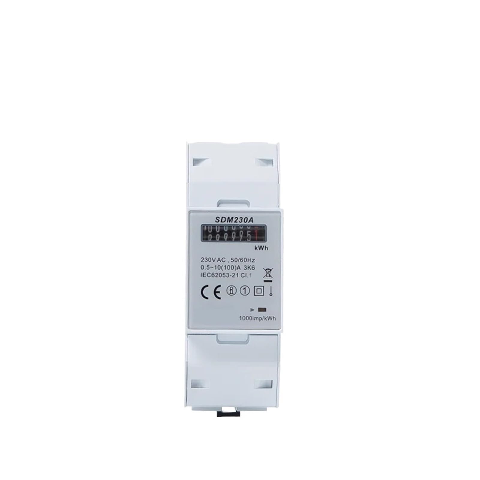 Compteur d'énergie monophasé SDM230A résout les erreurs de facture électricité