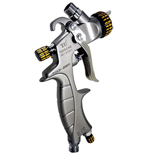 Image of Painter Professional LVLP Gravity Spray Gun PF-01 Non-drip Paint Cup with Nozzle Tip Size 1.3 mm