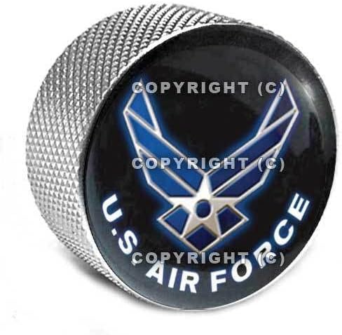 Silver Billet Knurled Bolt for Harley Seat Mounting to Rear Fender Style 333-2303