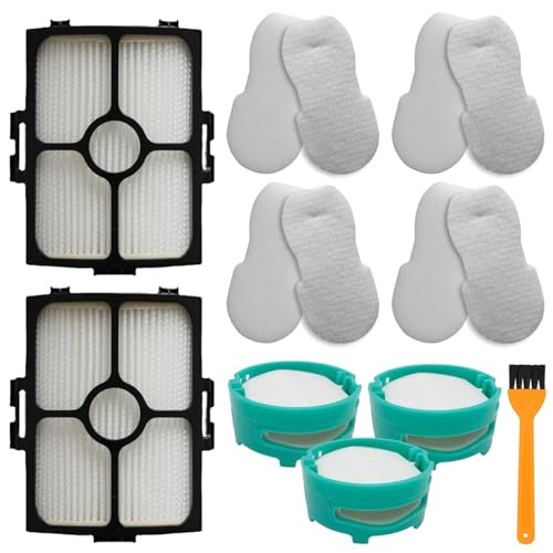 Image of HZ3002 Replacement Filter for Shark HZ3002 HZ3000 Stratos Ultralight Corded Stick Vacuum Cleaner, Replacement Cartridges for Shark HZ3000 HZ3002 Upright Vacuum Cleaner