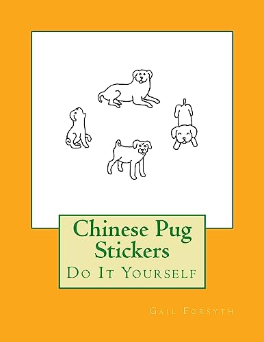Chinese Pug Stickers: Do It Yourself
