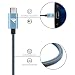 Rampow Cable Micro USB 2M Carga Rápida -Garantía De Por Vida- 2.4A...