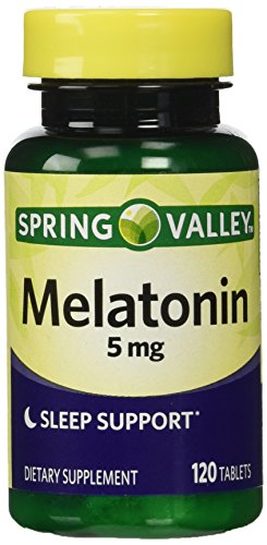 Spring Valley Melatonin 5mg Twin Pack 120 Count (Pack of 2)