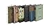 Deco 79 50293 Wood Fabric Book Box (Set of 6), 6