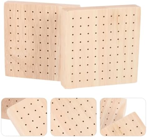 NUOBESTY 3 Adet Cake Pop Standı, Çok Delikli Lolipop Standı, Kek Pops ve Lolipop için Rustik Şeker Tutucu, Sunum ve Saklama için - Görsel 3