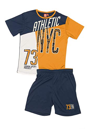 ALPHADVENTURE Go&Win Conjunto Deportivo Stavo Jr Niño Azul y Naranja 12 años
