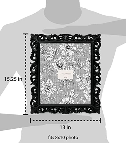 Laura Ashley Vintage Resin Scroll Design Picture Frame #TOP12