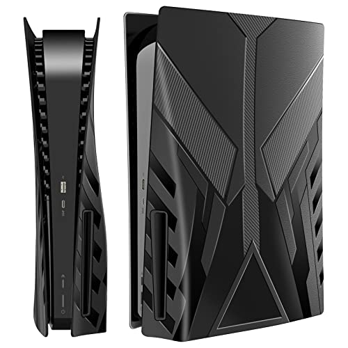 Mooroer Carcasa de Repuesto para Playstation 5, Funda Frontal Cubierta de Consola para Consola de PS5, Carcasa de Placa Repuesto Rígida,...