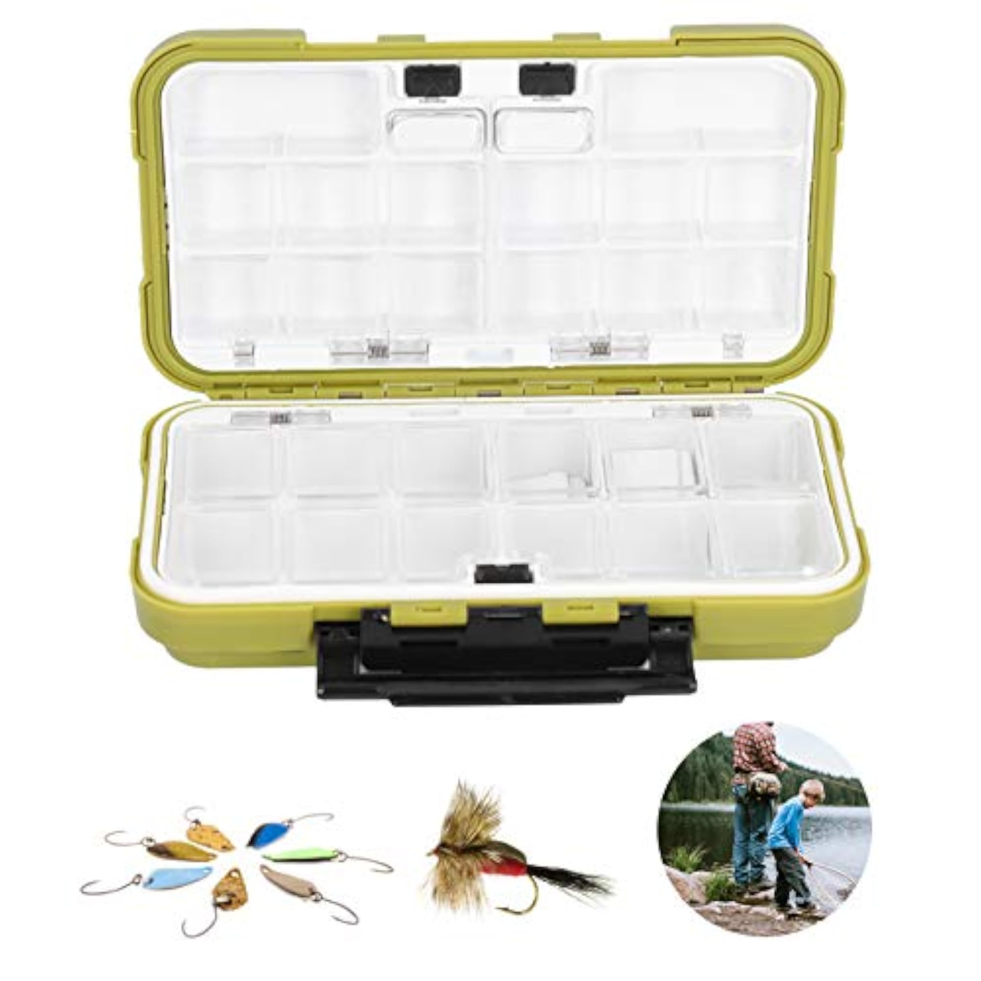 Waterproof Fishing Lures Box, Durable Fishing Accessories