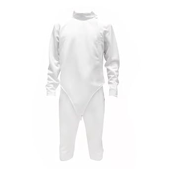 Fencing Equipment,Fencing Uniform Suit,Unisex Fencing Uniform Suit,Fencing Competition Protective Clothing, top/Vest/Pants Three-Piece Suit, ice Silk Fabric Body Protection and Anti-stab60