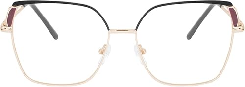 Miniatura 10 de DOERAYMI Gafas de luz azul para mujer, ligeras, de acetato, estilo vintage, con filtro de marco de ojo de gato, para juegos de computadora