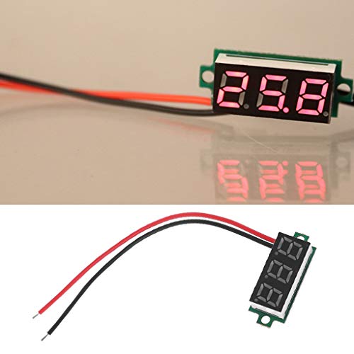 DIIOOMIEEU Digital Temperature Meter -55?~125? LED Display with Industrial Grade Supply DC4-28V Used for