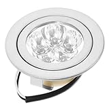Baluue Bombilla LED Redonda para Campana Extractora 12v Luz Fría Ahorro Energético Accesorio Repuesto para Iluminación de Cocina Compatible Estufas y Extractores