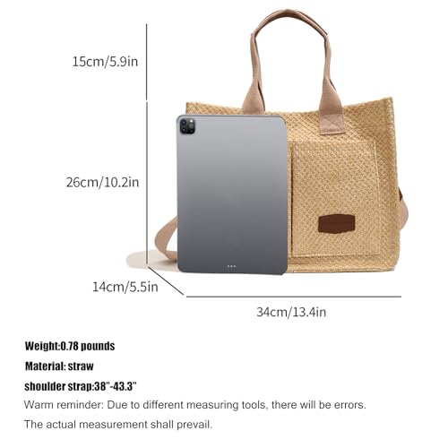 Image of Cherry Tote Bag for Women Canvas Patched Purse Cute Shoulder Bag Multi-Pocket Satchel Handbag for work travel