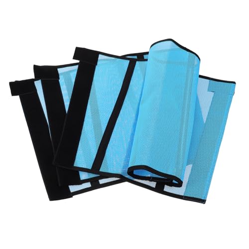 Gogogmee 4stücke Pferde Fliegen Gamaschen Mesh Beinschutz Atmungsaktiv Pferdebein Netz Zubehör