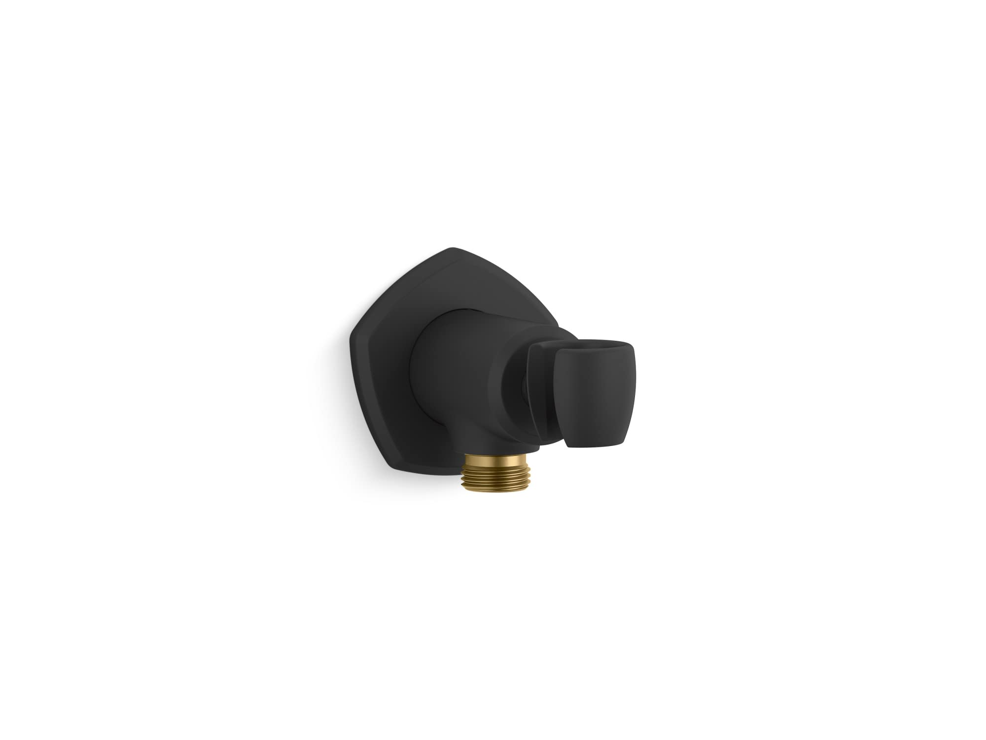 Kohler 27117-BL coude d'alimentation haut de gamme noir mat