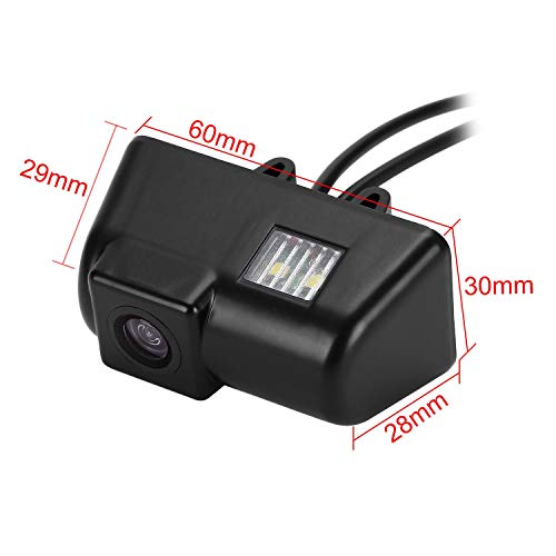 Image of Compatible with License Light Backup Camera Ford Transit Connect Connect MK6 2000-2006 / MK7 2007-2013 /Ford Transit 2010-2018 HD 1280x720p (with Monitor)