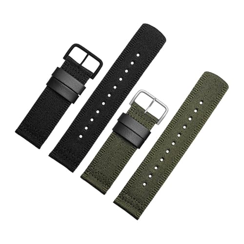 Bracelet de montre nylon étanche 24mm compatible Casio PRG-650 et GA2000 plus long - 5