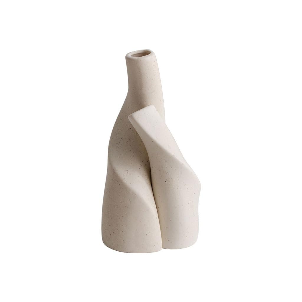 Dining Table Decor Nordic Ceramic Vase Restaurant Desktop Flower Arrangement Vessel Simplicity Living Room Ornaments Kitchen Decor