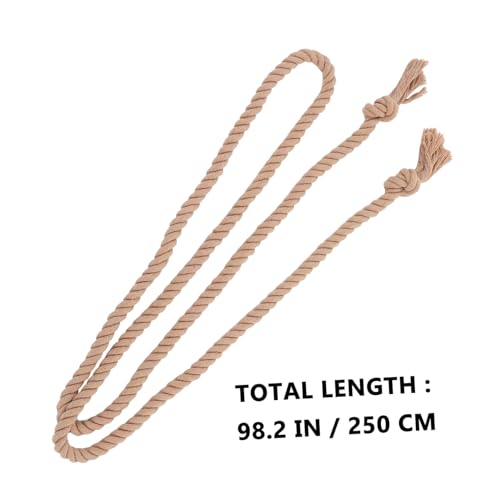 Gatuida Vintage Waist Belt for Pastor Gothic Style Rope Belt for Cosplay Costume and Everyday Wear Durable Deep Design for Pants and Trousers2