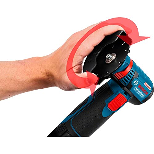 Bosch GWS 12V-76 amoladora a batería 12V con discos múltiples y protección 7