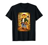Trust Me I'm a Lumberjack Bear, T-shirt mignon et amusant de dessin animé de bûcheron avec un ours mignon portant une tenue classique de bûcheron avec une hache, parfait pour les amateurs de forêt, les travailleurs de plein air et les fans d'humour. i love Lumberjack