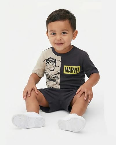 Image of Marvel Boys' T-shirt and Shorts Set