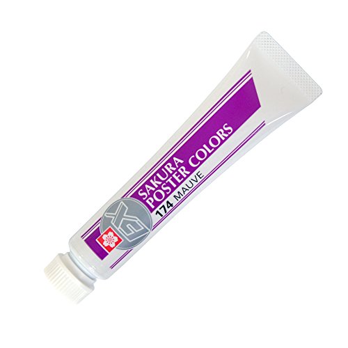 サクラクレパス 絵の具 ポスターカラー EX モーブ PEW-P#174