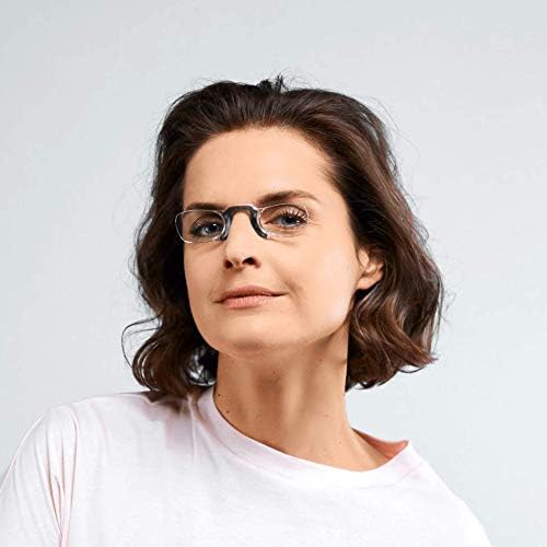 NOOZ Optics Armless Reading Glasses - Rectangular Shape - 6 colors and 5 corrections