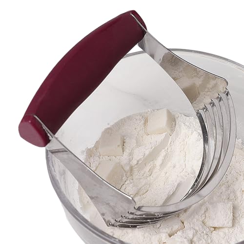 Herramienta De Corte Para Pastelería, Mezclador De Ergonómica Y Segura, Masajeador De De Cocina, Para Galletas Pasteles Frutas Carnes Nueces Cocina Casa Chef