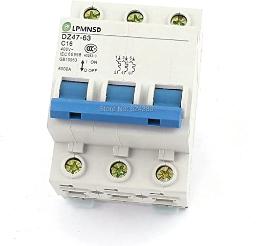 Disjoncteur 3P 400V AC protégeant contre la surcharge électrique